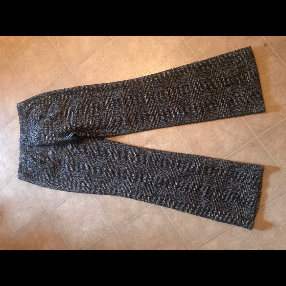 Black and White Specked Slacks/Women